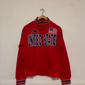 Vintage Kappa USA Team Track Jacket Men’s Size Medium BNWT BRAND NEW Y2K
